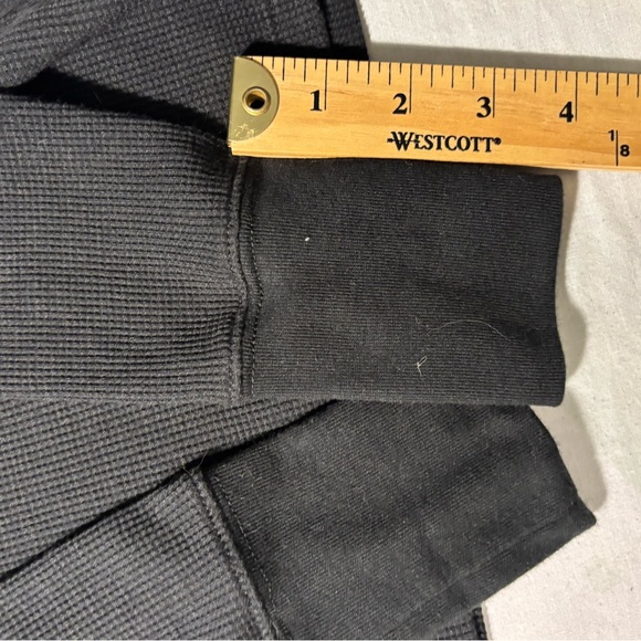 Harley Davidson Y2K Waffle Knit Woman’s Henley SZ.S Dealer Branded Blinged - Picture 5 of 11